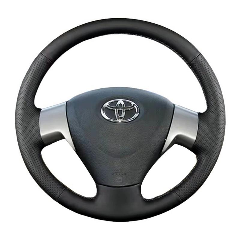 Hand-stitched Microfiber Leather Car Steering Wheel Cover For Toyota Corolla 2009-2013 Auris 2007-2009 Matrix 2009-2010
