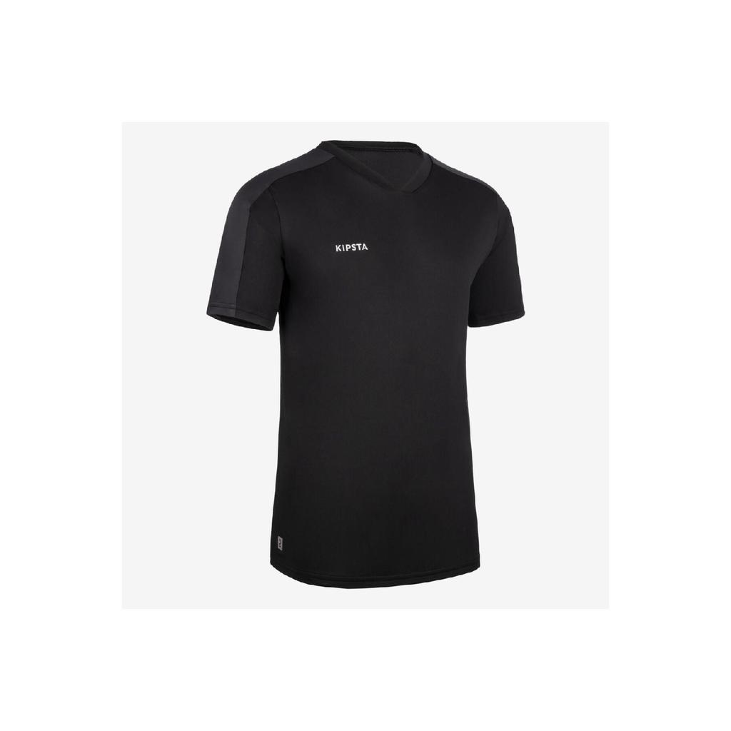 Kids Short Sleeve Football Jersey - Black - Esentiel
