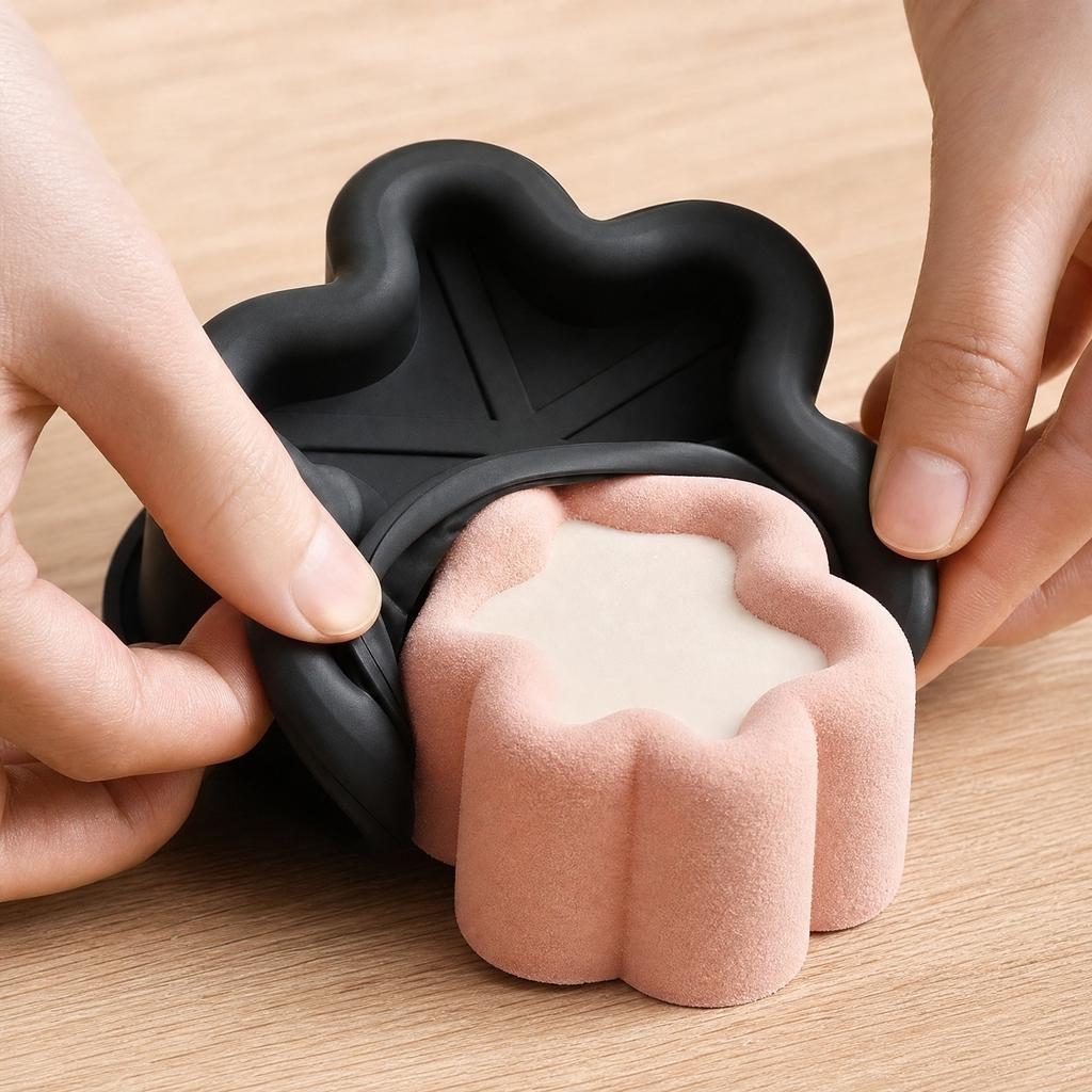Flower Shaped Single Cavity Silicone Mold for Mousse Cake Baking Candle Plaster Resin Mold Flexible Non Stick French Style