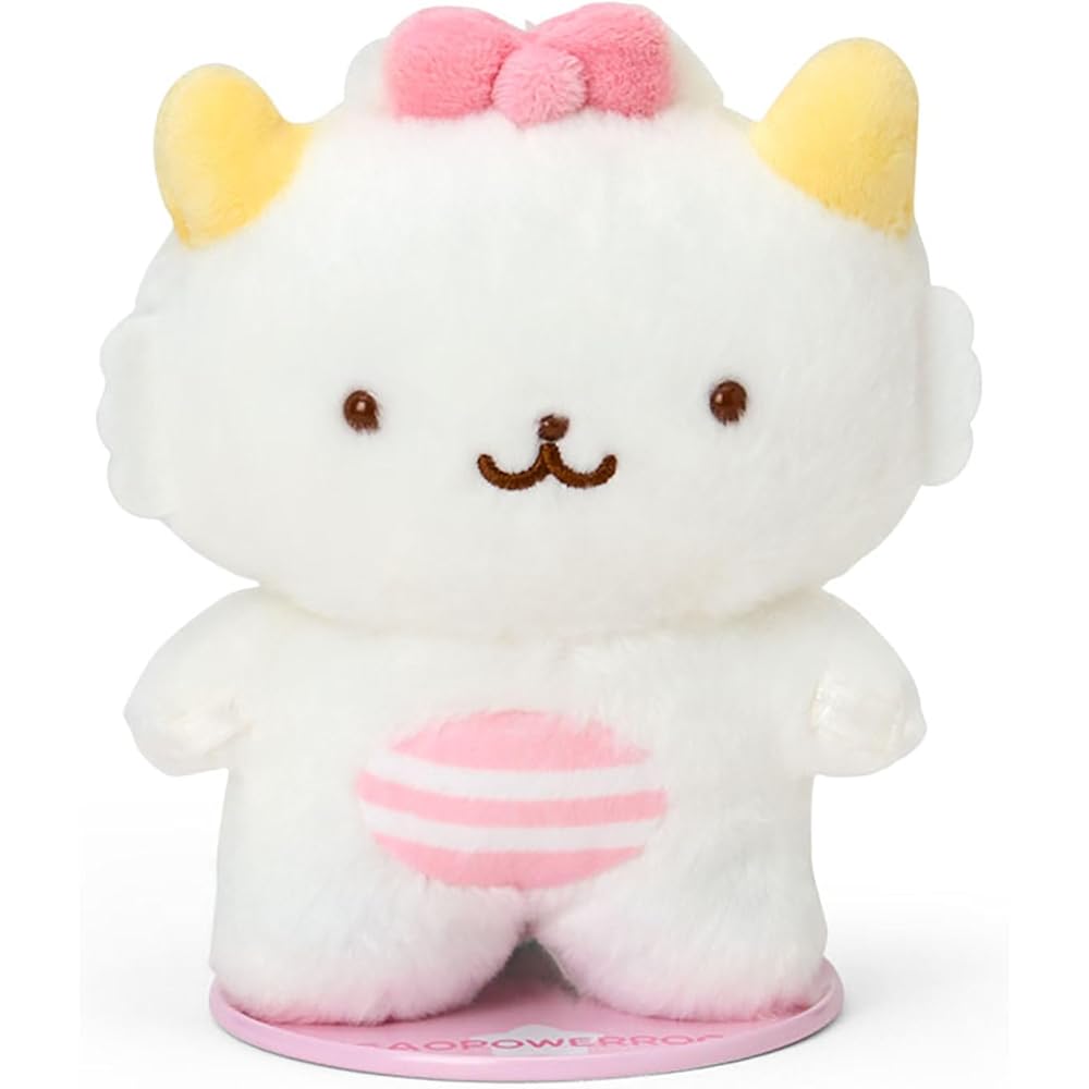 

Sanrio Pitatto Friends Plush Doll Gawapawaru Age 3 and Up 152072