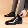 Classic Leather Shoes for Men Office Mens Dress Shoes Slip-on Zipper Male Loafers Fashion Men Moccasins Zapatos De Vestir Hombre