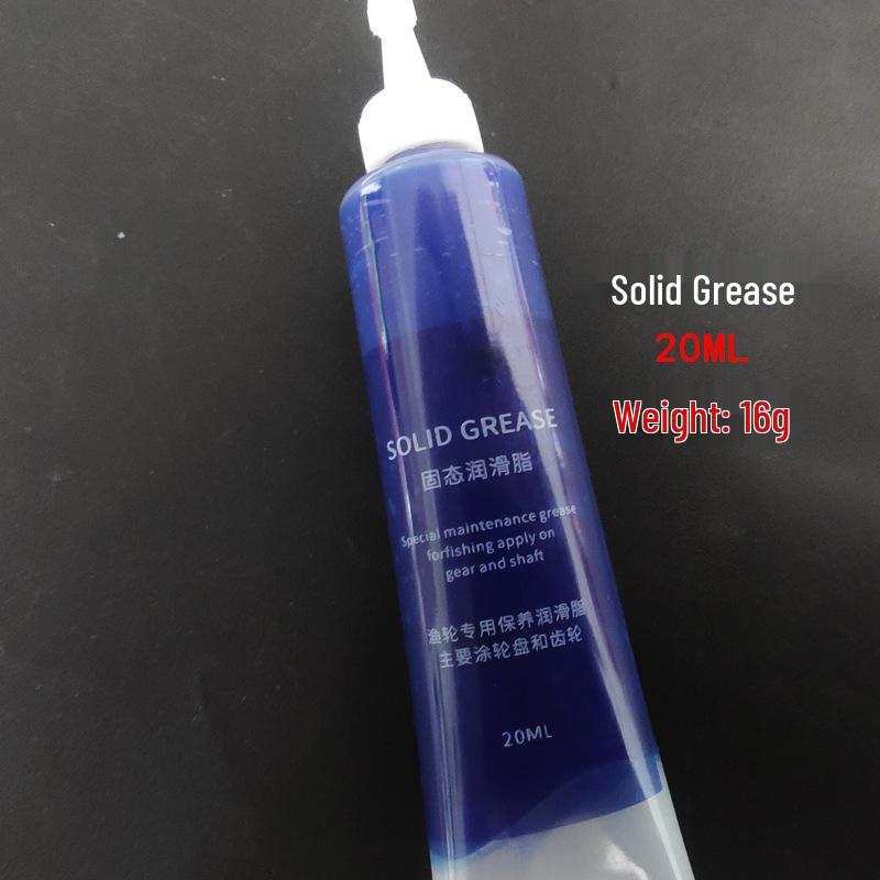 Fishing Reel Maintenance Kit: Gear Bearing Grease, Spinning & Water Drop Wheel Oil, Drum Grease.