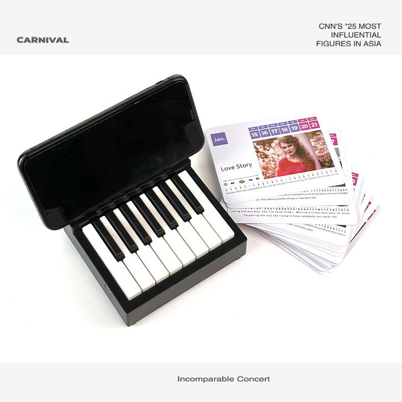 Piano Taylor Swift Music Sheets Calendar Toy Set Musical Instrument Gifts Fans