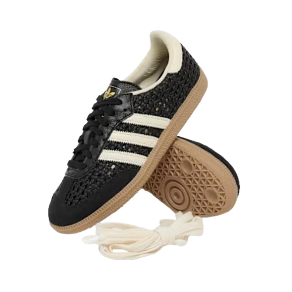Adidas Samba OG Basketweave Black Cream White