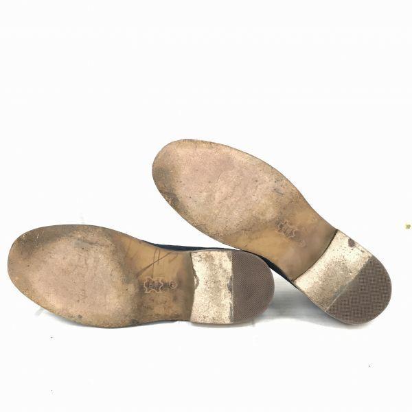 Whoop-de-doo Suede Leather Chukka Boots Men’s 25.5 Navy(USED)