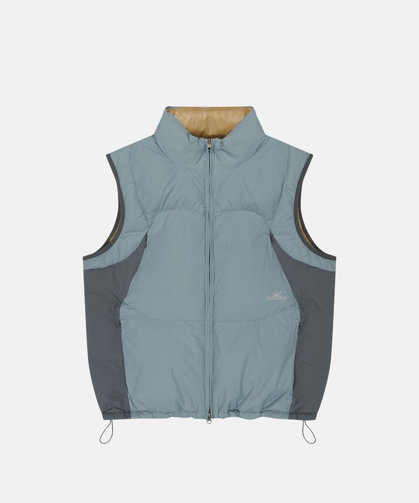 Sunlovetour Turbo Reversible Down Vest Blue