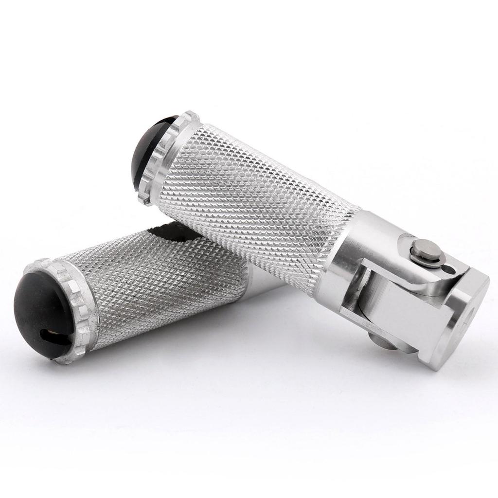 CNC Folding Foot Pegs Footpeg Rear Set Rest Racing For Universal Motorcycle