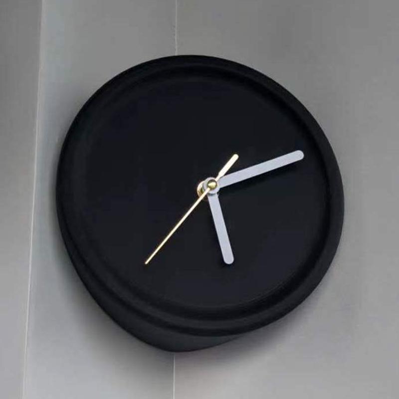 3D Εκτύπωση DIY Κομψό Ρολόι Τοίχου Κοίλη Γωνία Σαλόνι Πολυτελή Ρολόγια Τοίχου 8 ιντσών Μοντέρνο Μινιμαλιστικό Μοναδικό Ρολόι Εσωτερικού Χώρου Αθόρυβο Μηχανισμός Ρολόγια