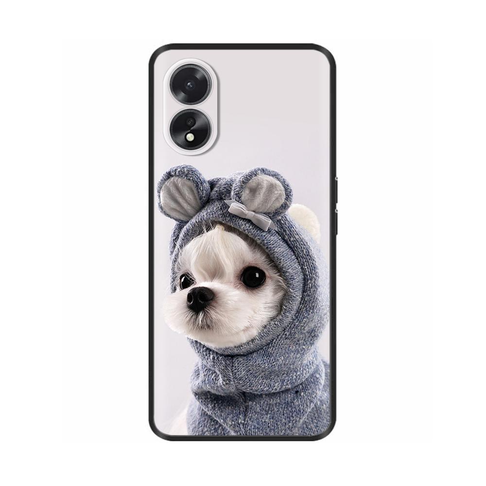 For OPPO A38 4G Case Soft Black Silicone Phone Case For OPPO A38 A 38 OPPOA38 CPH2579 Luxury Back Cover Cases Shell Fundas Coque
