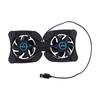 7"-15" Laptop Double Fans Laptop Cooler Notebook Fan Cooler USB Cooling Pads Laptop Cooling Base