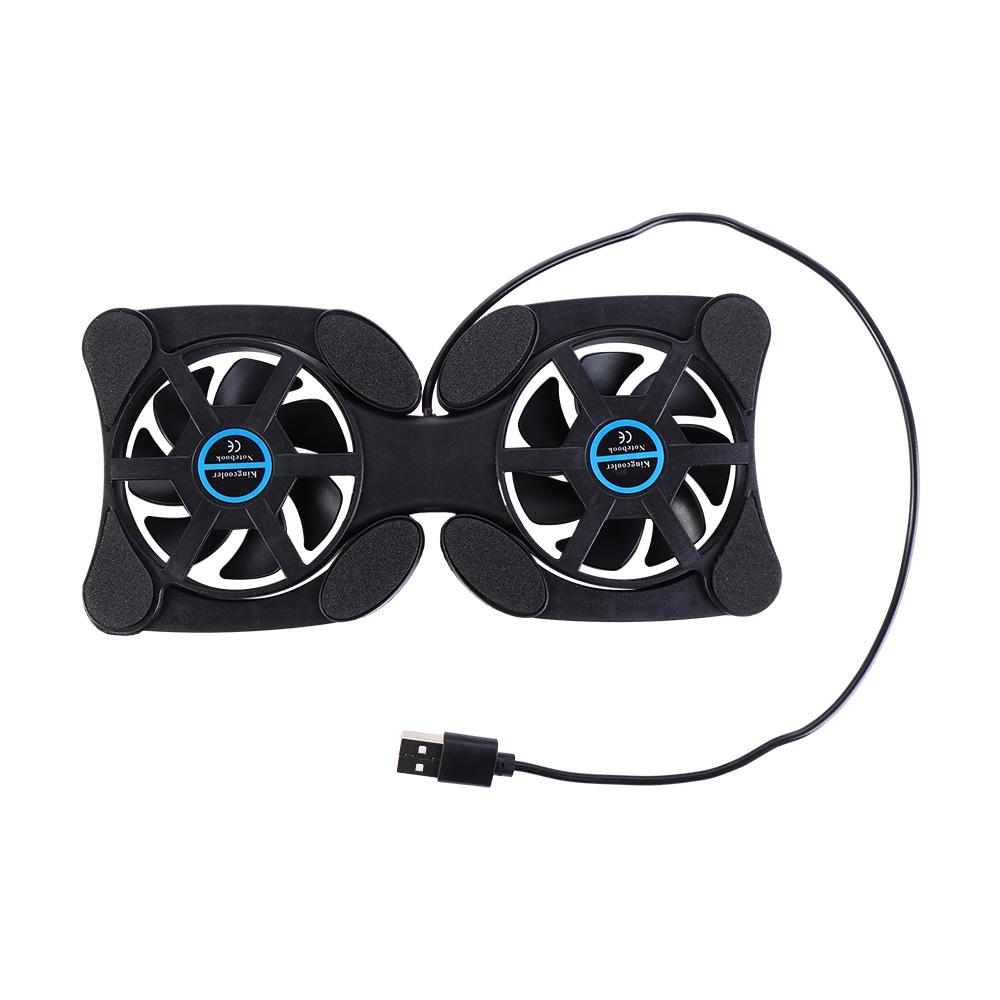 7"-15" Laptop Double Fans Laptop Cooler Notebook Fan Cooler USB Cooling Pads Laptop Cooling Base