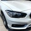 2Pcs Headlight Cover Eyelid Gloss Black Eyebrow For BMW F20 F21 2015-2018 1-Series 116i 118i 120i 125i 128i Hatchback