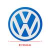 56mm Car Wheel Center Hub Cap Emblem Decal Wheel Sticker Emblem For VW Golf 3 4 MK3 MK4 Passat 3BG Polo 6N 9N Bora Vento EA1