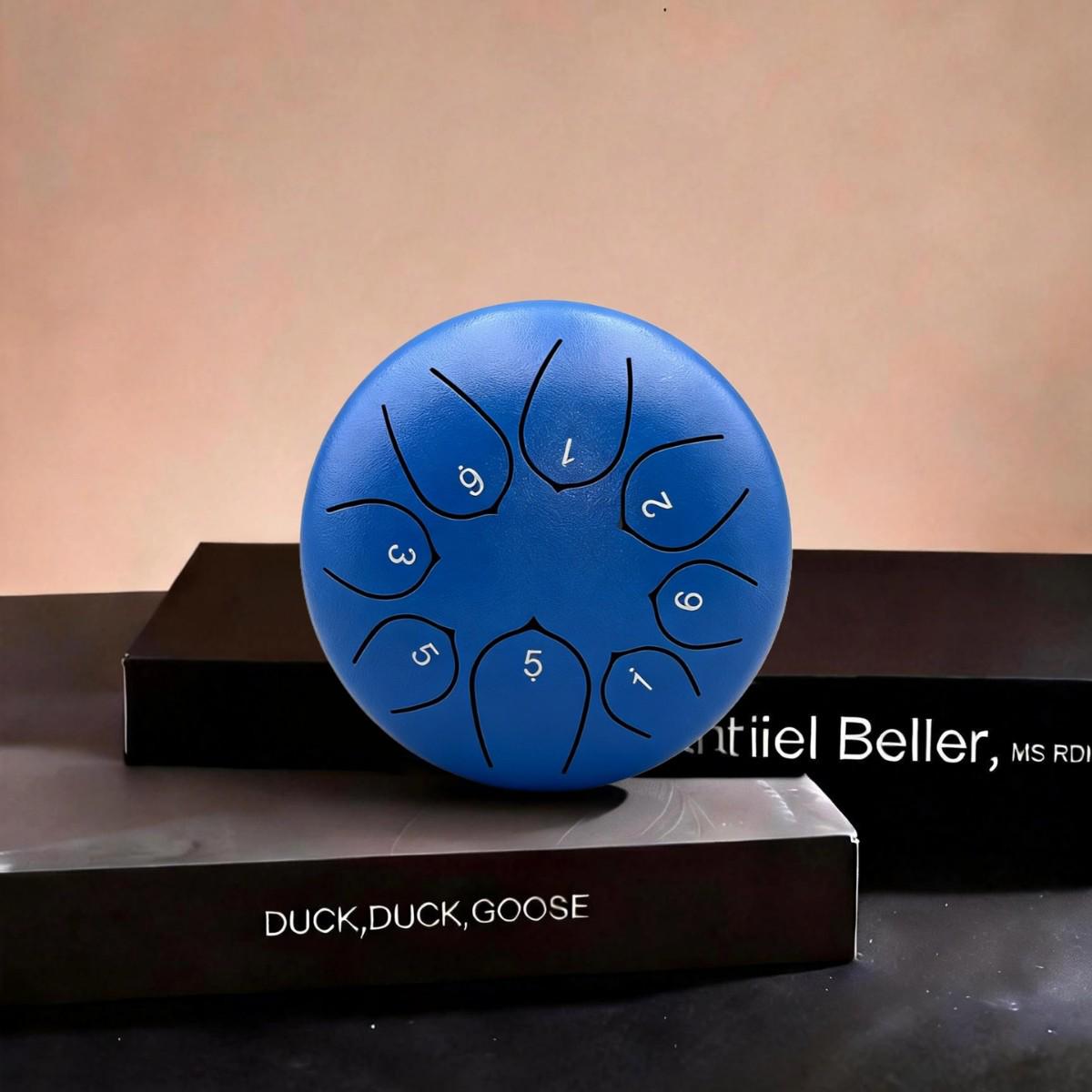 8 11-tone / 10 13-tone ethereal hand drum, portable musical instrument with calming tones.