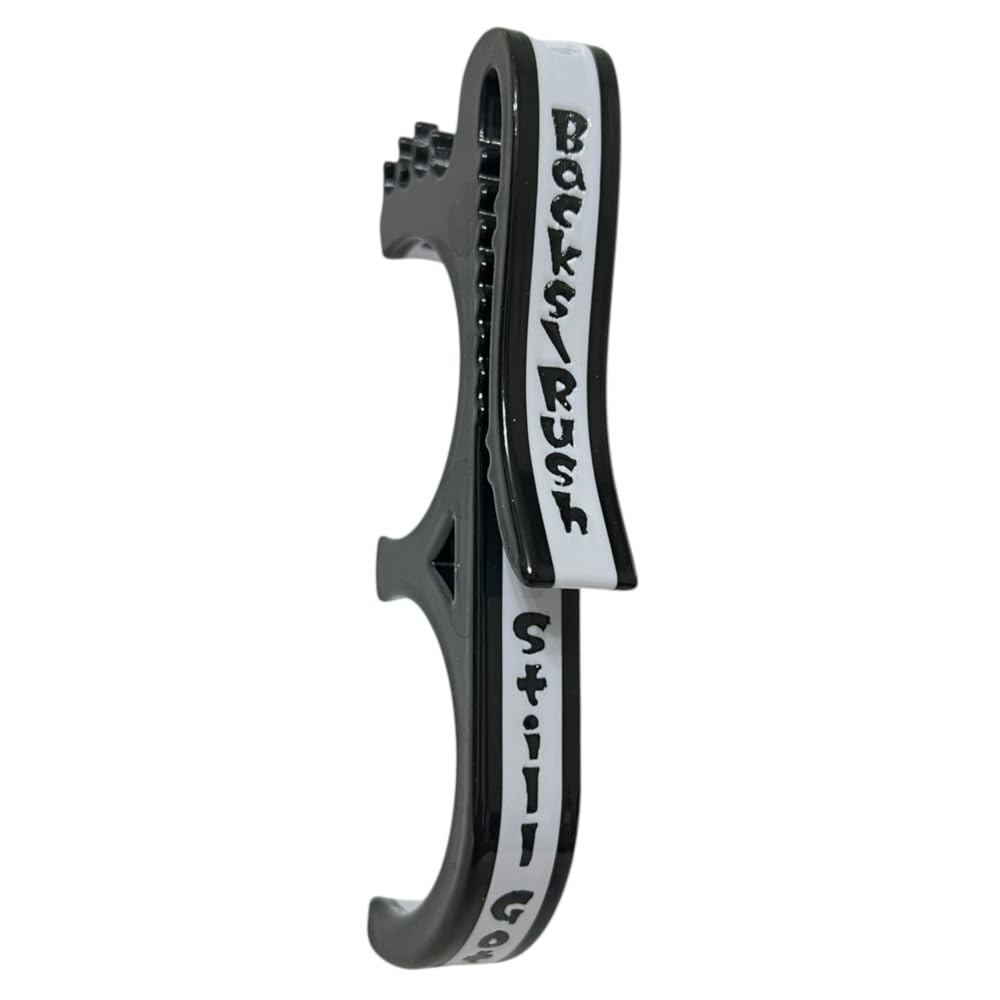 

BacksRush Golf Ball Belt 2 Belt Ball Holder with Golf Tee Holder x White Eye-catching Case, Series, Colors, Clip-on (Black (2))