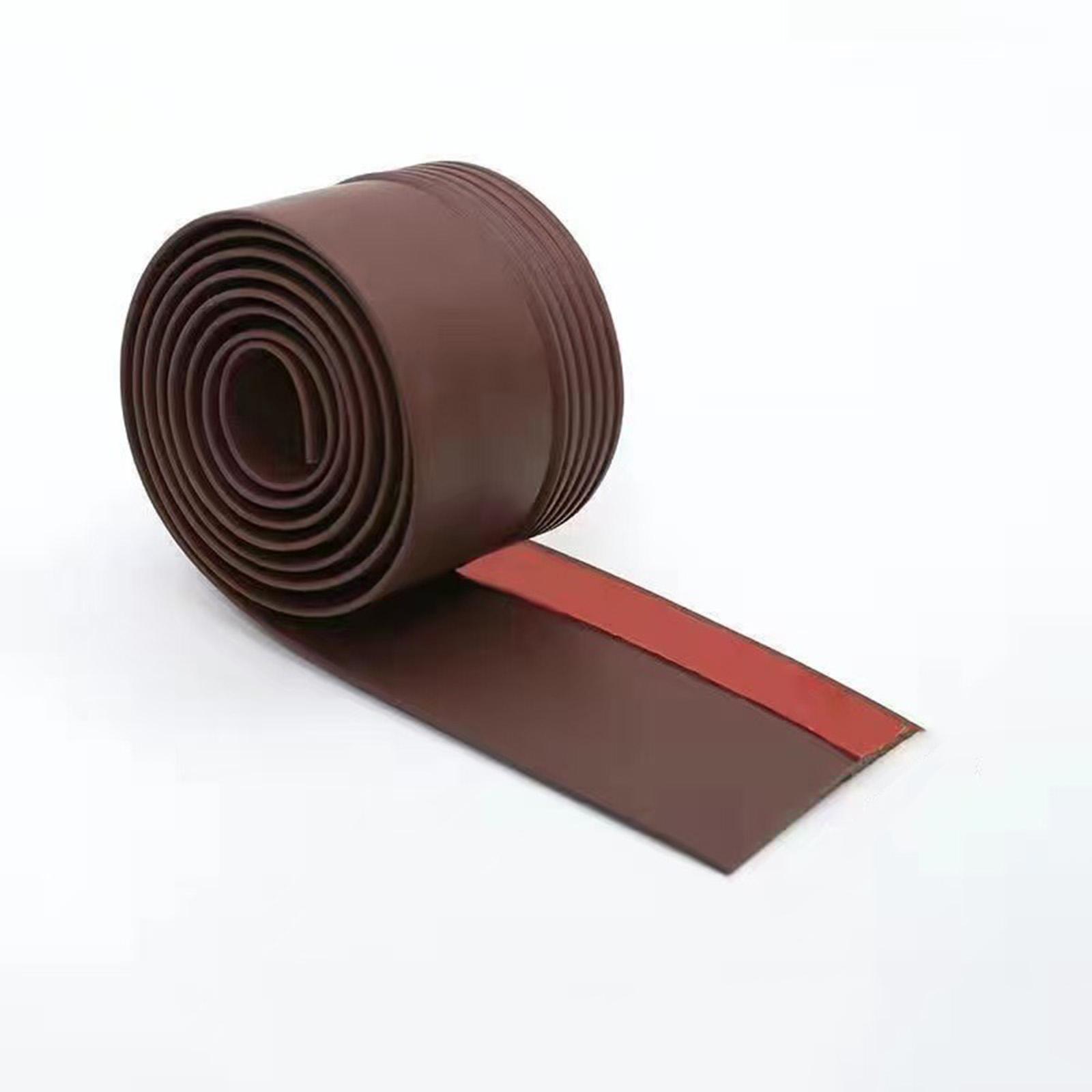 Windproof  Soundproof And Heat  Insulating Thick Rubber Strips Self  Adhesive Sealing Strips For Door Gaps 36 коричневый