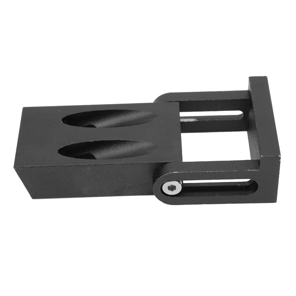 15pcs Scale Marks Oblique Hole Locator Aluminum Alloy Woodworking Hole Guide DIY Furniture Making
