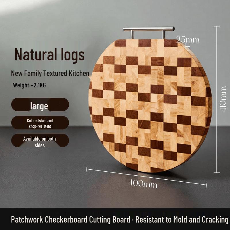 Kemando Chessboard Pattern Wenge Wood Cutting Board
