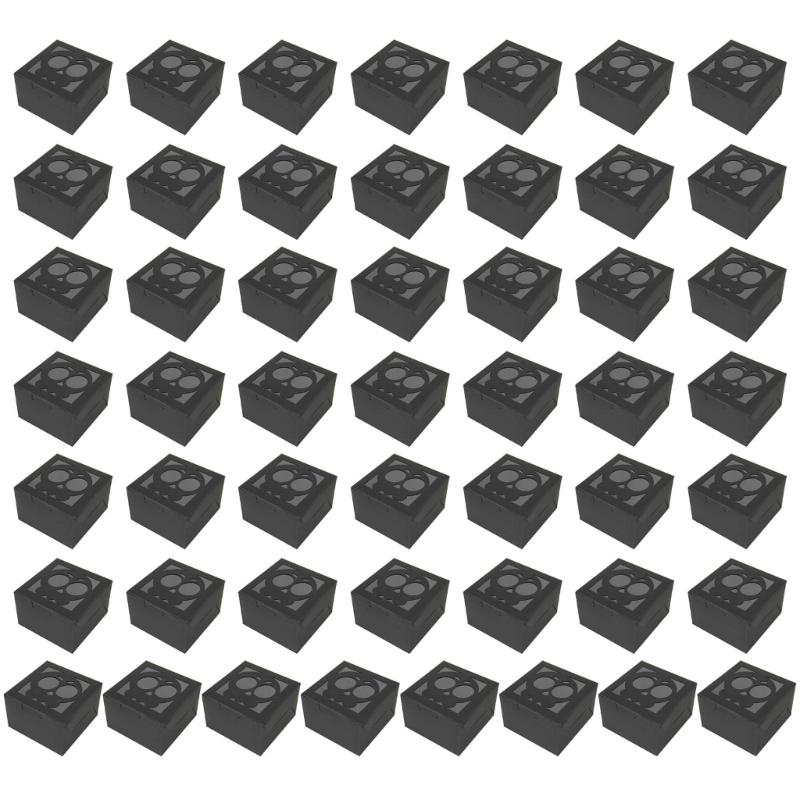 50pcs Halloween Candy Boxes Multifunction Organization Box Supplies for Wedding Birthday Holiday Gift Ornament