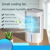 5 Inches USB Portable Cooler Air Conditioning Fan for Office and Bedroom with Mist Function and Quiet Mini Fan