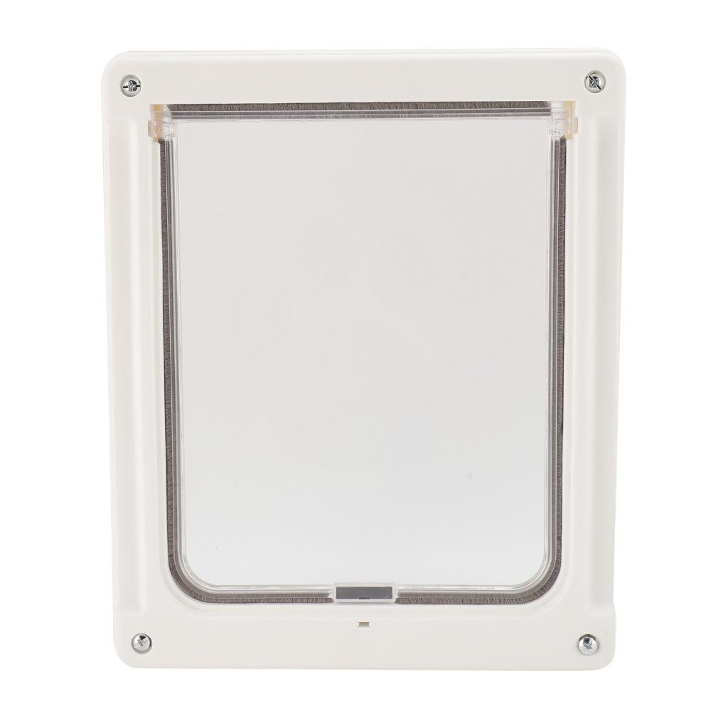 Small Size Cat Flap Two Way Access Pet Passage Safe Opening Pet Access Gate House Door Opening