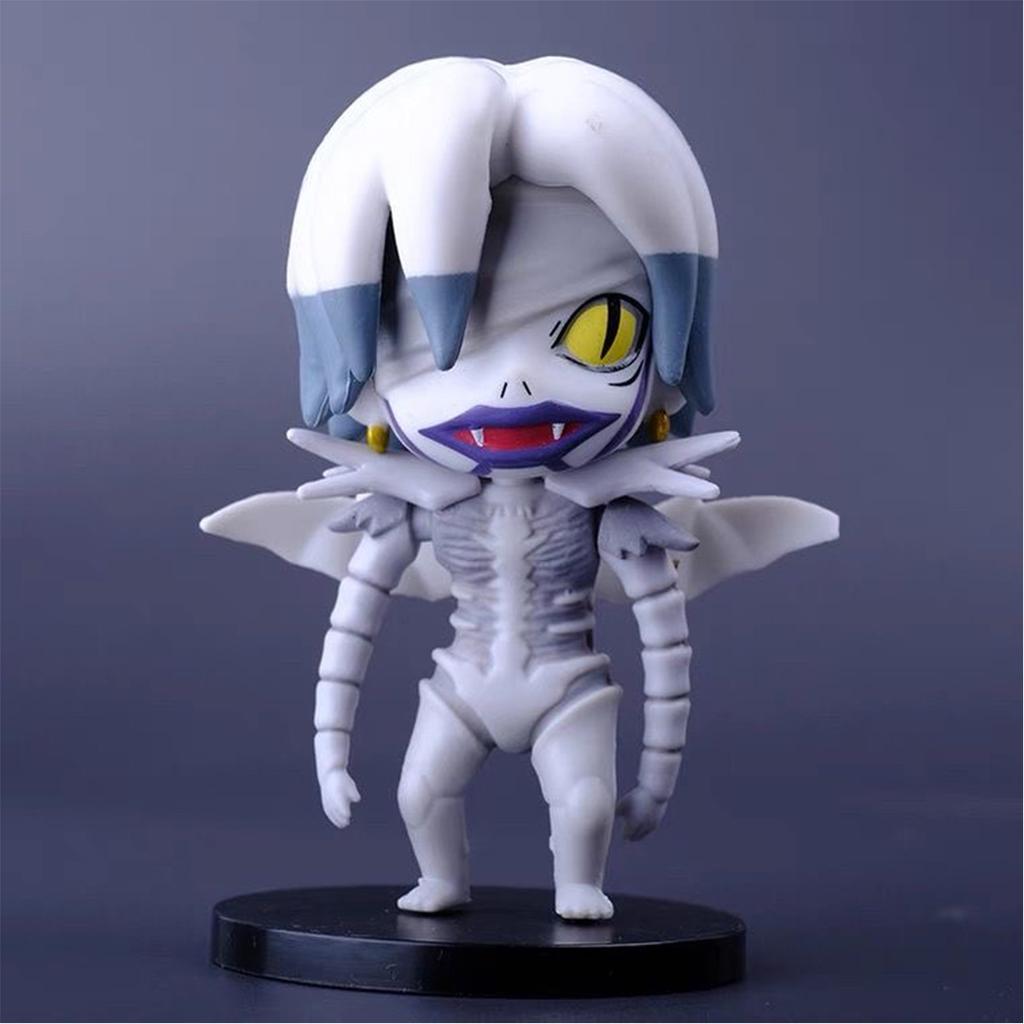 5pcs/Set Anime Notebook L Lawliet Figure Cute Edition Rem Yagami Light Action Figures Collectible Ryuk Amine Figurine boys Gifts