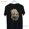 Bart Big Face Unisexs T Shirt S M L XL    Vintage Washed Top For Everyday Wear Versatile Unisex Streetwear Fashion Comfortable