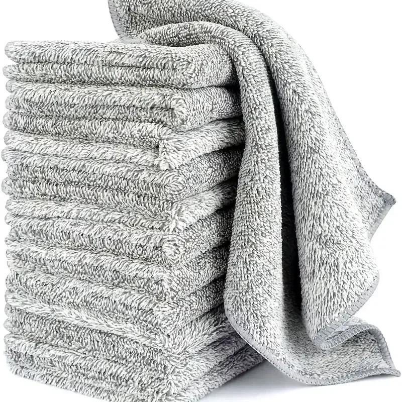 Thicken lint-free microfiber cleaning cloths Reusable microfiber cleaning towel cloths Absorbent car window cleaning towels