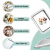 Multifunctional Rolled Ice Cream Maker Cold Sweet Fried Ice Pan DIY Household Frozen Yogurt Maker for Homemade Stir Fry Ice Tray