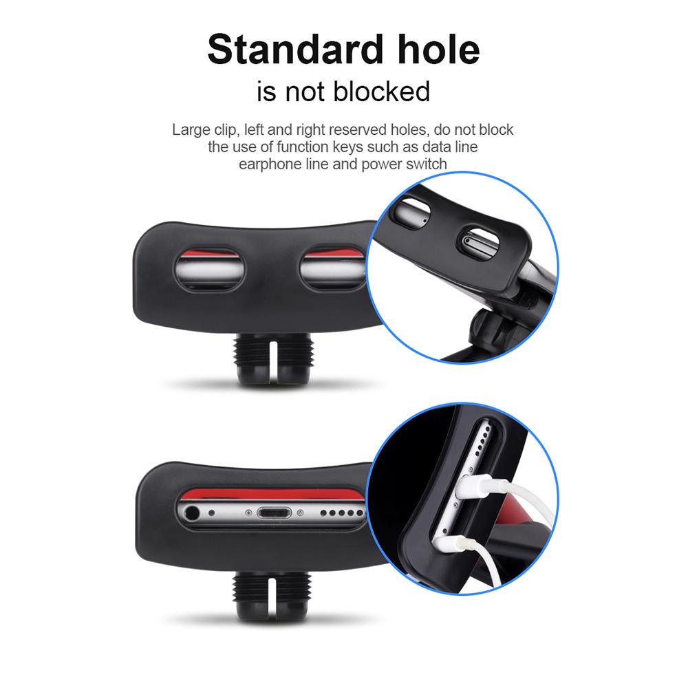 Car Rear Pillow Tablet Phone Holder Stand for 4-11Inch iPhone iPad Air Pro Universal Back Seat Headrest Bracket Phone Holder
