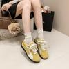 Retro Mesh Breathable Explosion Soft-soled Forrest Gump Shoes 2025 Thick-soled Stepping On Shit Feeling Summer New Sports and Leisure Women's Shoes