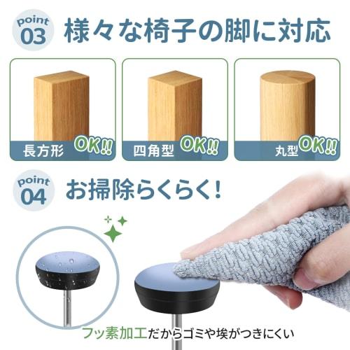 Ezprotekt Furniture Sliders, 16mm Diameter, Furniture Moving Pads, Hammer-On Type with Nails, Prevents Scratches and Sound, Easily Moves Furniture, Sc