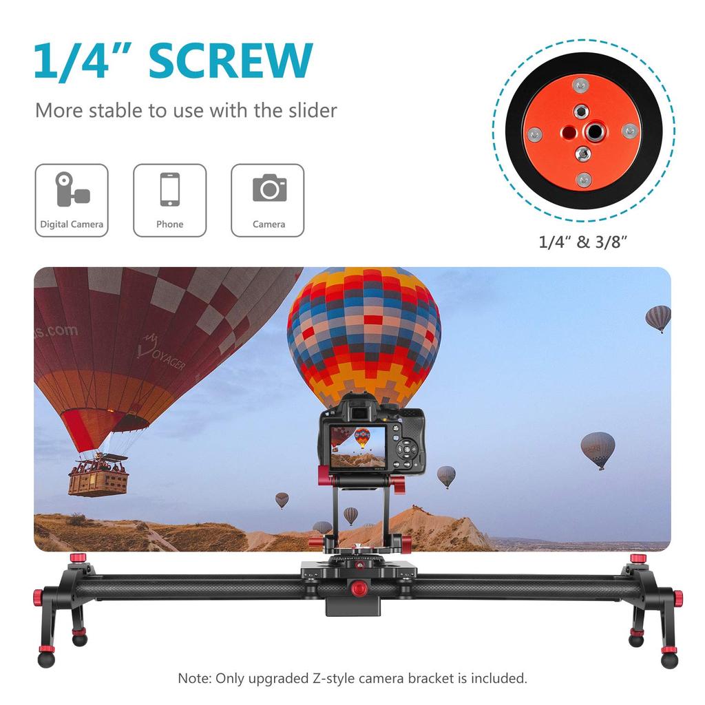 NEEWER Upgraded Tilt Tripod Head with 4 Quick Release Plate and Spirit Aluminum Compatible with DSLR and Maximum Load 3kg Z-Flex Head, Z-Type