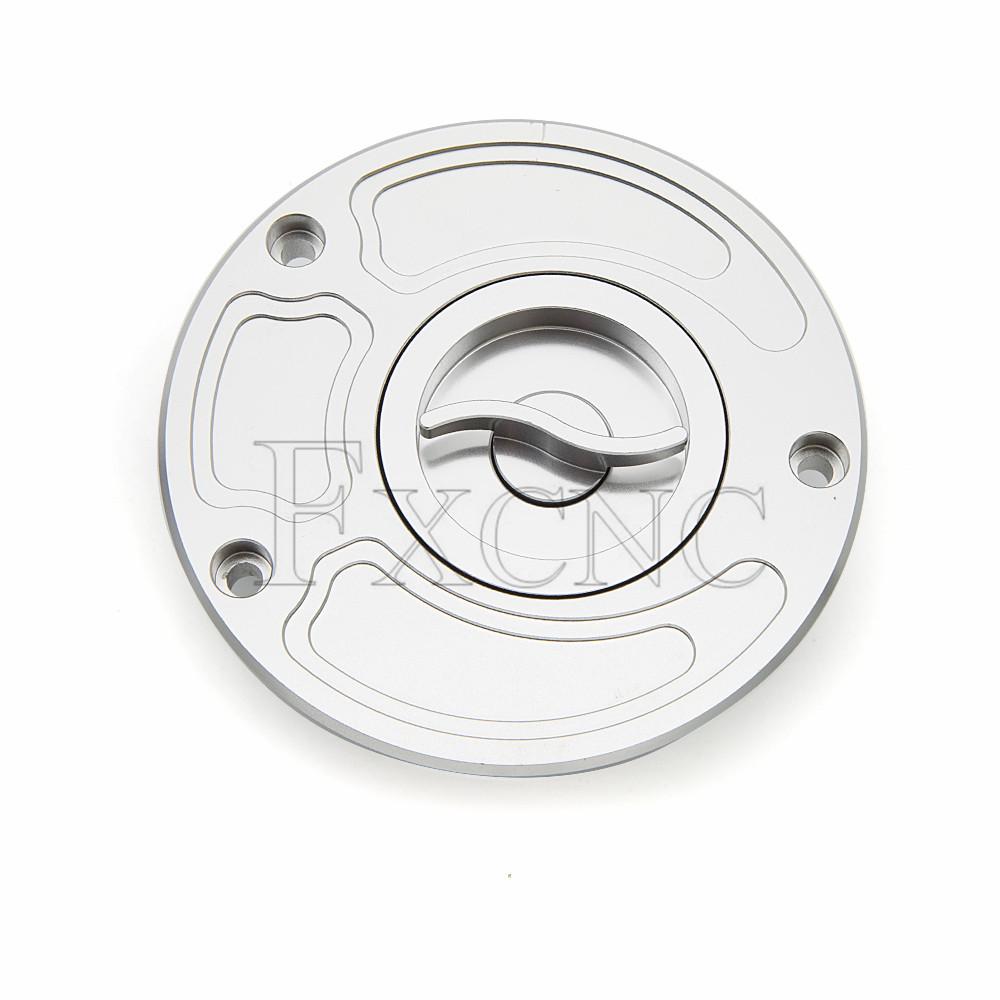 For Suzuki GSXS750 GSX-S750 GSXS GSX-S 750 S750 2017 2018 2019 2020 2021 2022 2023 CNC Aluminum Gas Cap Fuel Tank Cover
