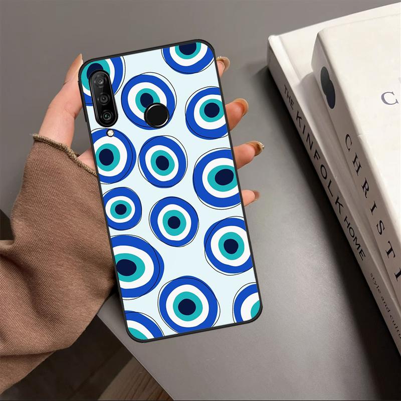 Evil Eye For Huawei Nova 10 9 SE Y91 Y61 Y90 Y70 Y60 Y72 12s 12i 11i 7i 8i P60 Pro P30 P40 Lite Case