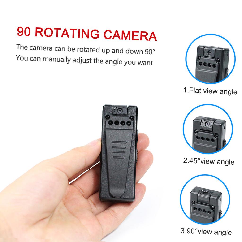Camera HD Portable Back Clip Design Smart Camera 1920 80 Video Camera Wireless USB Camera for Indoor Outdoor