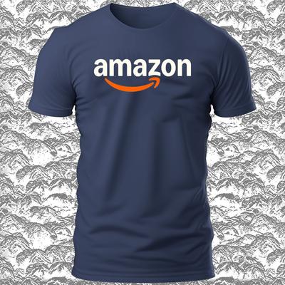 Nové tričko s logem Amazon Vtipné Vyrobeno v USA S - 5XL Unisex tričko