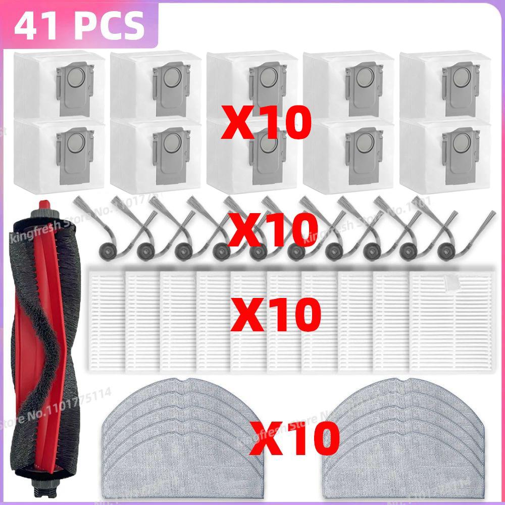 Adatto per Roborock Q7 M5 / Q7 M5+ / Q7 L5 / Q7 L5+ / Q7 TF / Q7 TF+ / Q7B/ Q7 BF+/ Q7T+ Plus Parti Spazzola principale Filtro Panno per mocio Sacchetto