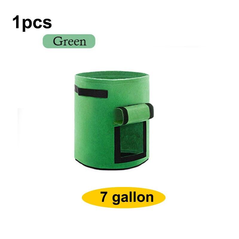 Fabric Potato Plant Flower Pots Grow Bags Flowr Flowerpot Fruit Plante Tools Garden Growing Vegetable Veg Planting