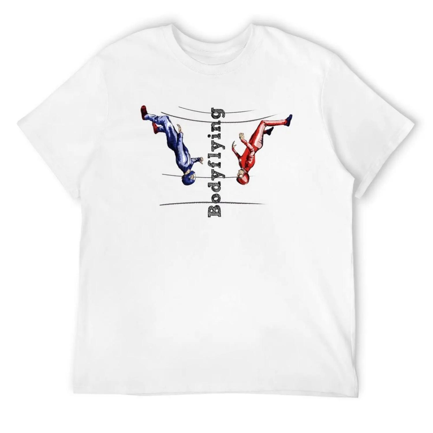 Bodyflying T-Shirt oversize t-shirts man shirts graphic t shirts men XXXXXL белый