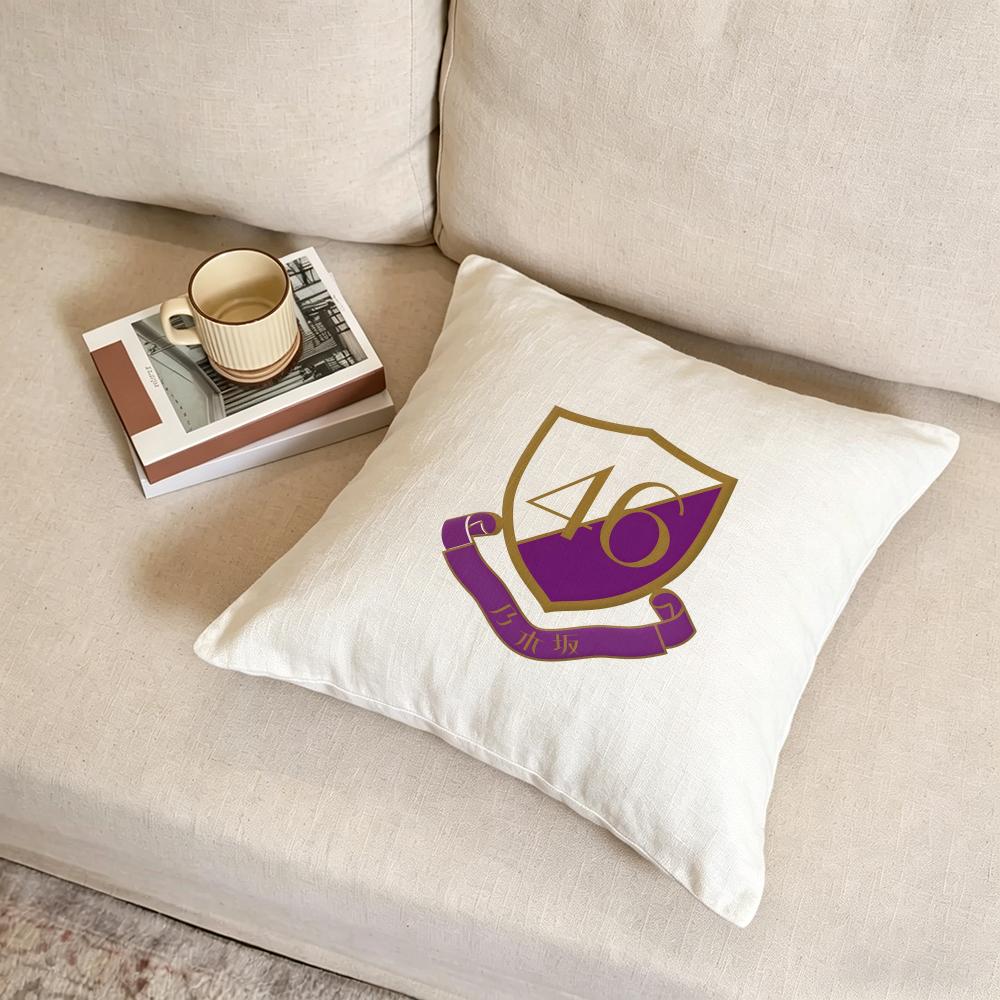 N-Nogizaka46 Cushion Cover Fabric Soft Furnishing,Pillowcase, Cushion Cover, Sofa Pillow, Home Decoration