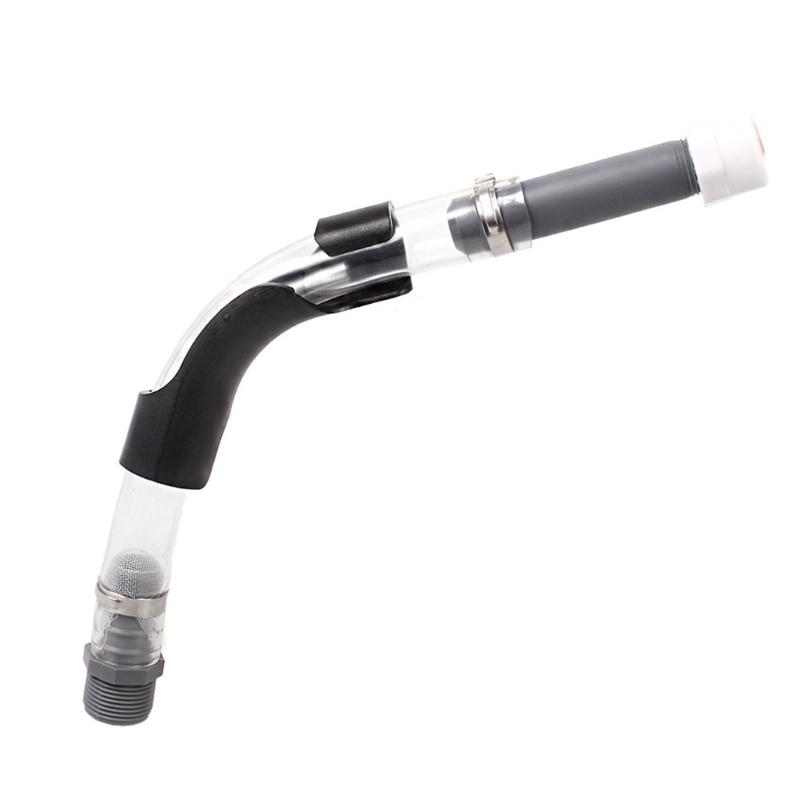 Racing Fuel Filler Jugs Hose 14Inch Transparent PVC Gas Can Hose with Hose Bender Racing Fuel Filler Hose