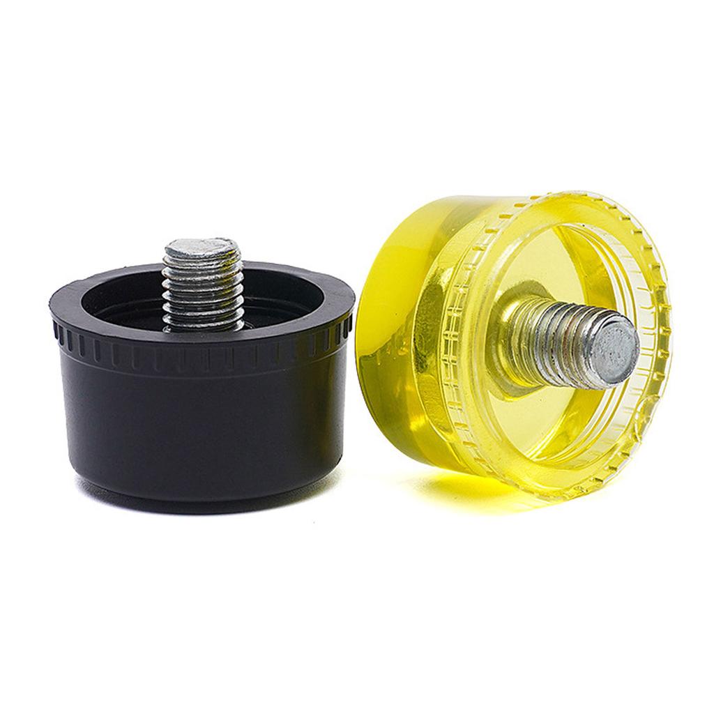 Multipurpose 25mm/30mm/35mm/40mm/45mm Rubber Hammer Head Replacement Set Suitable for Plastic Hammer Installation Repair
