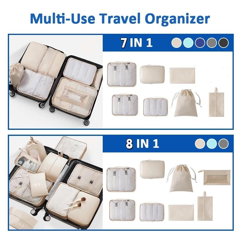 Travel Organizer Storage Bags Toiletry Luggage Bag  Portable Luggage Clothes Shoe Tidy Pouch Waterproof Thickened Organizer