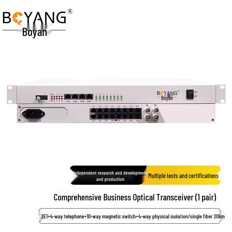BOYANG Integrated Business Fiber Optic Multiplexer