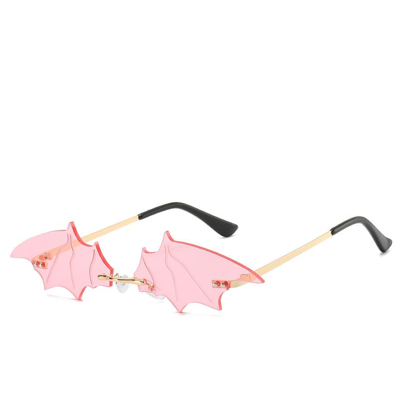 Halloween Dance Bat Shape Personality Sunglasses Fashion Street Fashion Glasses Party Glasses Europe And America