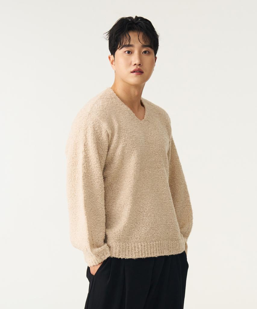 Deobeuleis Soft Texture Knit (Beige)