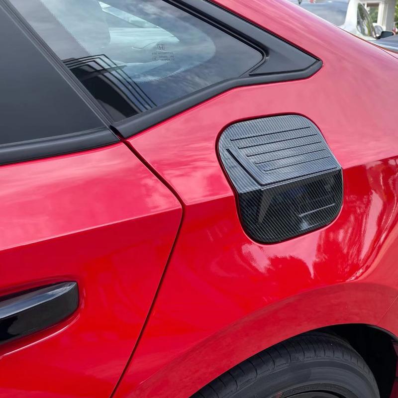 Oil Gas Fuel Tank Cap Covers Trim For Honda Civic 11th Gen   2024 Car Accessories Decoration Exterior Stickers 1Pcs