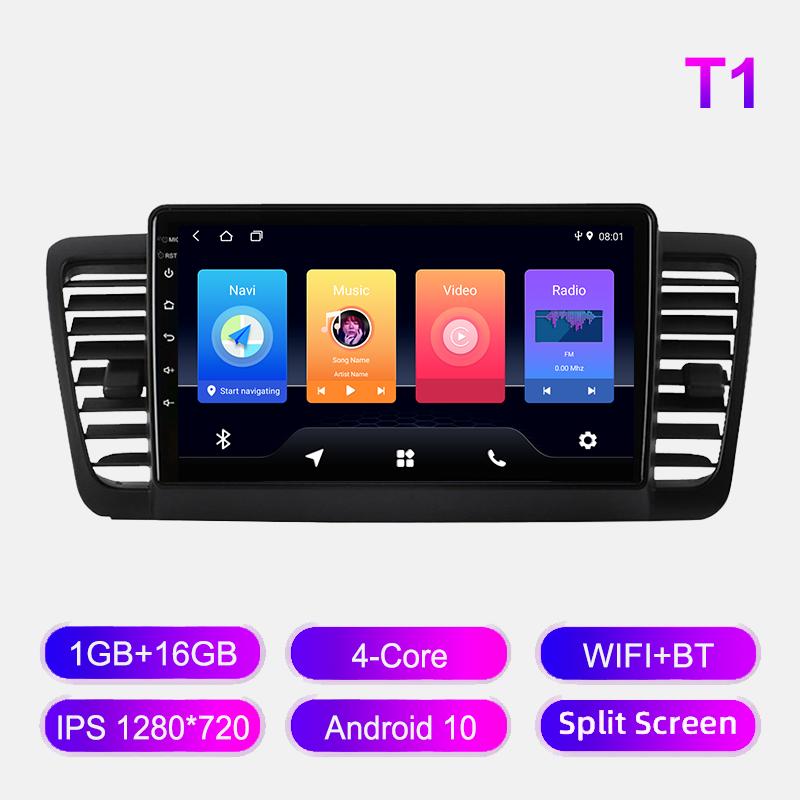

Android автомобильное радио для Subaru Legacy Outback 2003-2009 мультимедийный проигрыватель головное устройство стерео GPS навигация BT WIFI 1+16 ГБ 1+16GB
