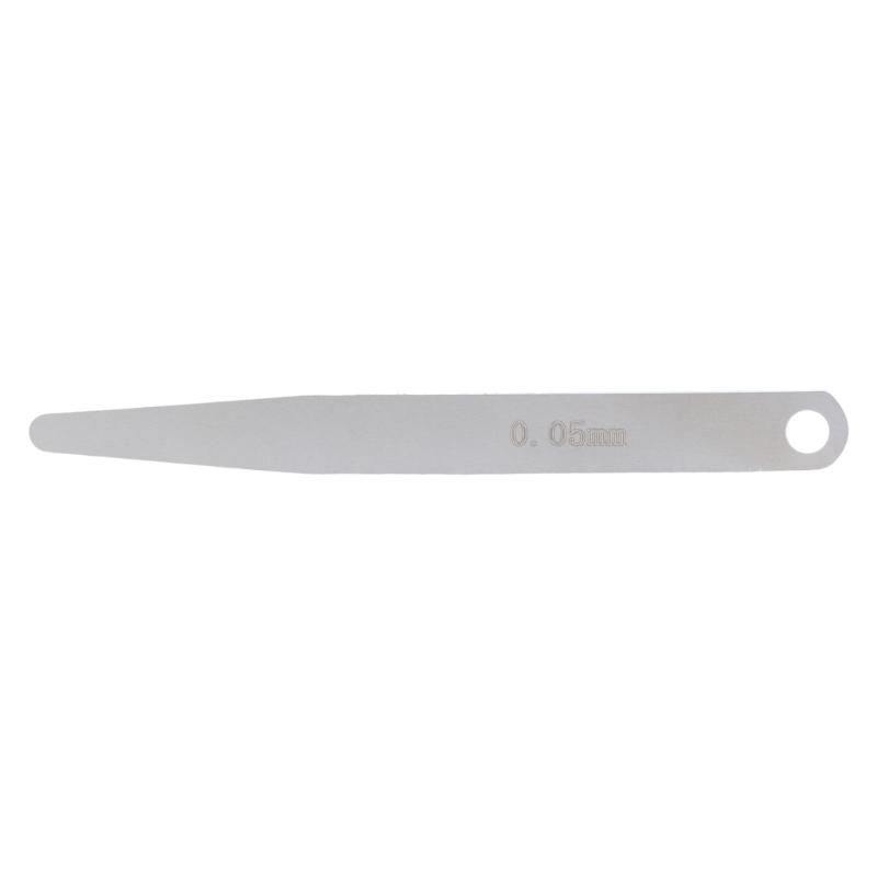 Precisions Feeler Gauge Single Piece High Accuracy Designs Measurement Tool Clear Scale for Engineers & DIY Enthusiasts